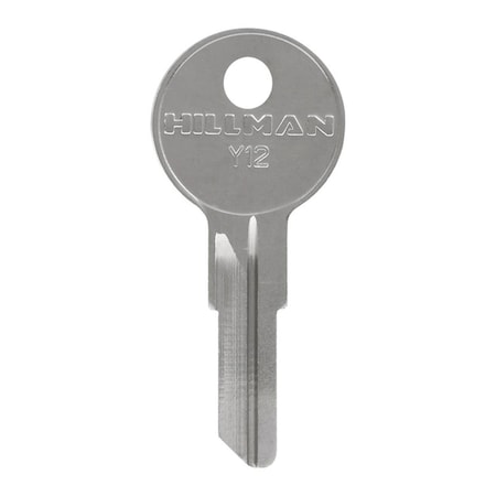 Hillman House of Office Y12-Single Sided Universal Key Blank, Assorted - Pack of 10 5937727